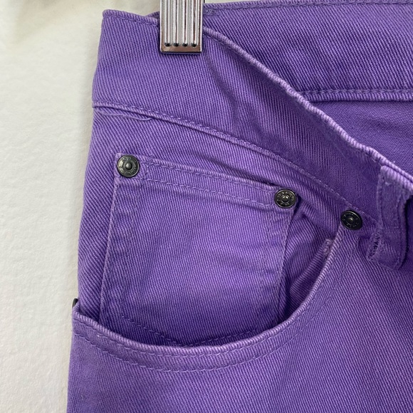 H&M Divided • Skinny Low Waist Purple Denim Jeans - Picture 5 of 15